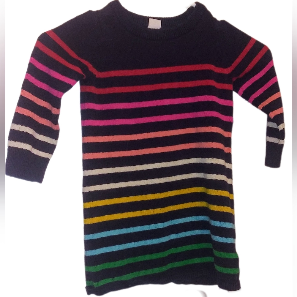 Baby GAP Striped Sweater Dress Size 3T